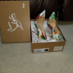 Authentic Christian Louboutin So Kate Calf Hawaii